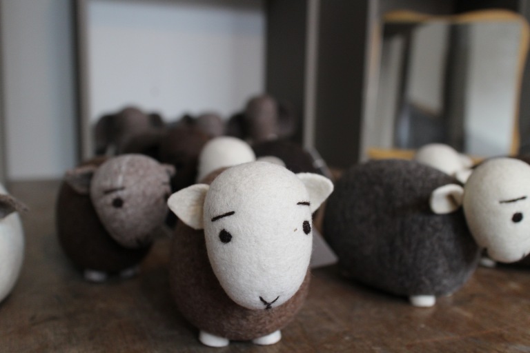 Sheep waiting patiently for new homes